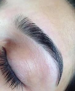 Eyebrow Tattoo result by Em Lash Studio in Niles, IL