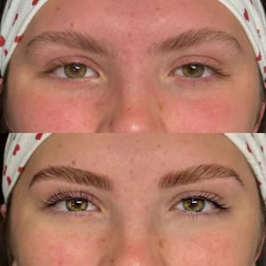 Eyebrow Tattoo result by Embellished By Avery in Farmington, UT