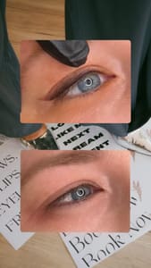 Eyebrow Tattoo result by Embellished by Lindsey in Grandville, MI