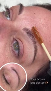 Eyebrow Tattoo result by Embellished by Lindsey in Grandville, MI