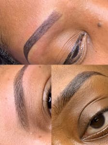 Eyebrow Tattoo result by Embellished Studio in Downers Grove, IL