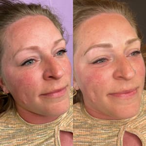 Eyebrow Tattoo result by Ember Brows in Ivins, UT