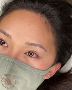 Eyebrow Tattoo result by Emerald Eye in San Diego, CA