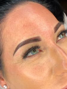 Eyebrow Tattoo result by Emily Hedrick in St Petersburg, FL