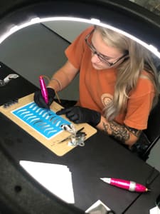 Eyebrow Tattoo result by Emily Ink Microblading, Nano Brows, Training And Permanent Makeup in St Petersburg, FL