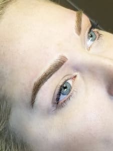 Eyebrow Tattoo result by EmJ Cosmetics in Kalispell, MT