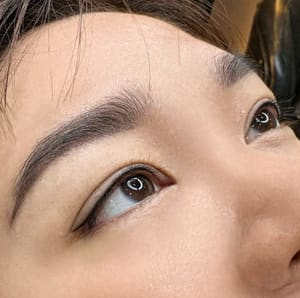 Eyebrow Tattoo result by EMME Lash Bar - Brookline in Brookline, MA