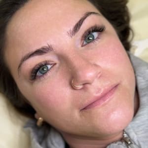 Eyebrow Tattoo result by EMME Lash & Beauty - Newton in Newton, MA