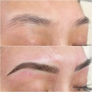 Eyebrow Tattoo result by EMME Lash & Beauty - Newton in Newton, MA