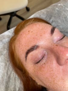 Eyebrow Tattoo result by EMME Lash & Brow - South Boston in Boston, MA
