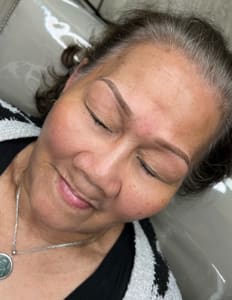 Eyebrow Tattoo result by Empire Artistry and Aesthetics in Fayetteville, NC