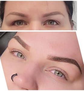 Eyebrow Tattoo result by Empowerink Beauty in Sandy, UT