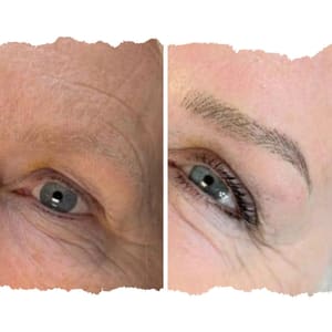 Eyebrow Tattoo result by Empowerink Beauty in Sandy, UT