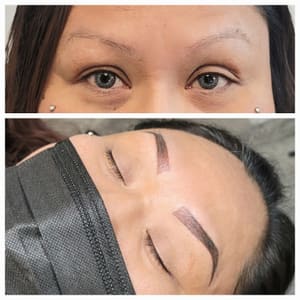 Eyebrow Tattoo result by Empowerink Beauty in Sandy, UT
