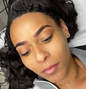 Eyebrow Tattoo result by Empress Beauty Lounge in Cherry Valley, IL