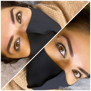 Eyebrow Tattoo result by Enchanted Beauty Bar in Mt Prospect, IL
