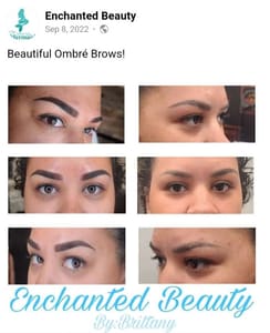 Eyebrow Tattoo result by Enchanted Beauty by Brittany in Cumberland, WI