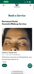 Eyebrow Tattoo result by Enchanted Image in Henderson, NV
