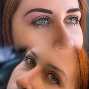 Eyebrow Tattoo result by Enchanted Ink, LLC in Windber, PA