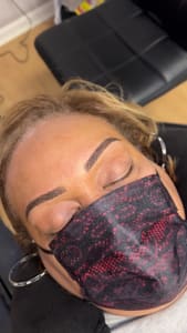 Eyebrow Tattoo result by Endless Beauty Design in Pleasant Garden, NC