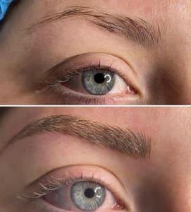 Eyebrow Tattoo result by Endless Beauty Microblading in Alpharetta, GA