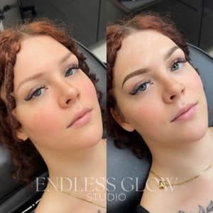 Eyebrow Tattoo result by Endless Glow Studio in Friendswood, TX