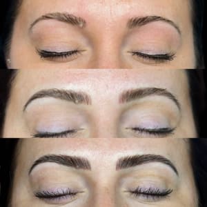 Eyebrow Tattoo result by Endless Lines Microblading + Piercing in Richfield, UT