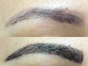 Eyebrow Tattoo result by Endurance Permanent Cosmetics in Westwood, NJ