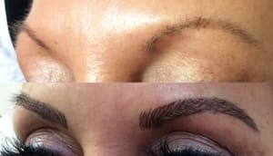 Eyebrow Tattoo result by Endurance Permanent Cosmetics in Westwood, NJ