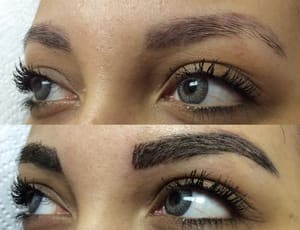 Eyebrow Tattoo result by Endurance Permanent Cosmetics in Westwood, NJ