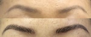 Eyebrow Tattoo result by Endurance Permanent Cosmetics in Westwood, NJ