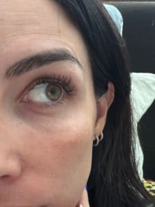 Eyebrow Tattoo result by EndureLash & Brow PROstudios in Wilmington, NC