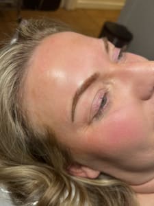 Eyebrow Tattoo result by Englishartistry, PLLC in Billings, MT