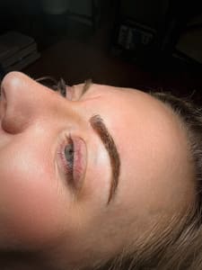 Eyebrow Tattoo result by Englishartistry, PLLC in Billings, MT