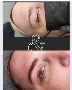 Eyebrow Tattoo result by Enhance beauty bar pa in Philadelphia, PA