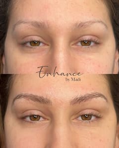 Eyebrow Tattoo result by Enhance by Madi in Scottsdale, AZ