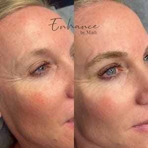 Eyebrow Tattoo result by Enhance by Madi in Scottsdale, AZ