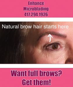 Eyebrow Tattoo result by Enhance Microblading in Nixa, MO