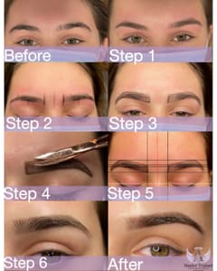 Eyebrow Tattoo result by Enhanced Beauty and Academy in Canton, OH