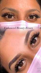 Eyebrow Tattoo result by Enhanced Beauty Brows in San Antonio, TX