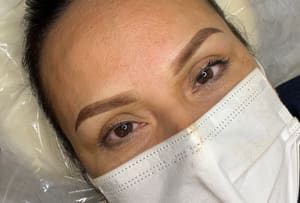 Eyebrow Tattoo result by Enhanced Beauty Brows in San Antonio, TX