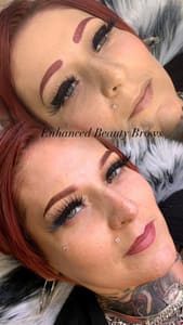 Eyebrow Tattoo result by Enhanced Beauty Brows in San Antonio, TX