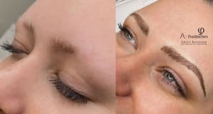 Eyebrow Tattoo result by Enhanced Beauty by Erica LLC in Zelienople, PA