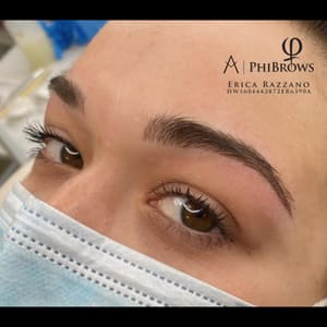 Eyebrow Tattoo result by Enhanced Beauty by Erica LLC in Zelienople, PA