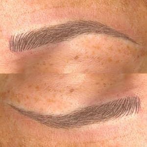 Eyebrow Tattoo result by Enhanced Beauty By LuLu in Largo, FL