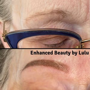 Eyebrow Tattoo result by Enhanced Beauty By LuLu in Largo, FL