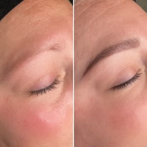 Eyebrow Tattoo result by Enhanced Beauty of Frederick in Frederick, MD