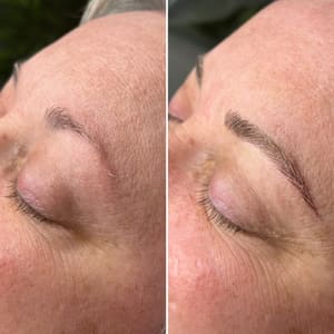 Eyebrow Tattoo result by Enhanced Beauty of Frederick in Frederick, MD