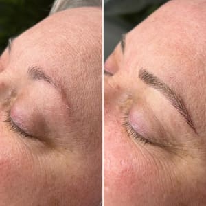 Eyebrow Tattoo result by Enhanced Beauty of Frederick in Frederick, MD