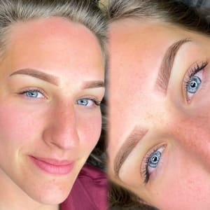 Eyebrow Tattoo result by Enhanced by Thuy in Wichita, KS